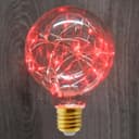 1w E27 LED Globe Decorative Light Bulb Red G95