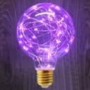 1w E27 LED Globe Decorative Light Bulb Purple G95