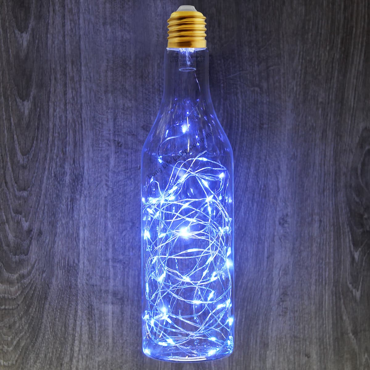 1w Glass LED Bottle Blue Fairy String Decorative Filament Light Bulb E27 Edison Screw