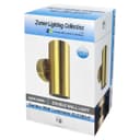 Modern Double Outdoor Wall Light Stainless Steel Brass IP65 with LED 5w Warm ZLC383