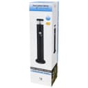 3W LED PIR Sensor Bollard Outdoor Garden Light Black Stainless Steel 6500K IP54 ZLCA04