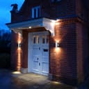 Stainless Steel MATT WHITE Up Down IP65 Outdoor Garden Light ZLC059W