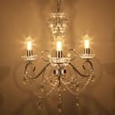 4w Crystal LED Candle Bulb E14 Warm White 
