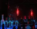 Ambient Vintage 4w LED Red Candle Light Bulb B22 Bayonet Clear Glass