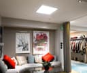 40w 600 x 600 Surface Mount Frame with LED Panel White Body 6500k 