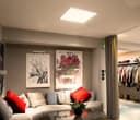 48w Surface Mount LED Ceiling Panel 600 x 600 Frame with LED Panel White Body Warm White 
