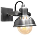 Vintage Wall Light Dark Grey Pewter Finish Adjustable Swivel Spot Wall Light  