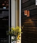 Modern Copper Outdoor Wall Light PIR Movement Sensor Detector IP65 ZLC096CSEN