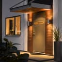 Modern Stainless Steel Double Outdoor Wall Light IP65 Wall Light ZLC03