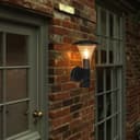 Outdoor Garden Black Finish Stainless Steel PIR Wall Light IP44 ZLC050 