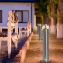 3w Modern LED Bollard Garden Lamp Post Warm White