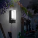 7w LED Bulkhead Dusk to Dawn Sensor Security Light Cool White ZLC030 