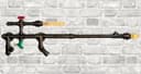 Industrial Steampunk Iron Rustic Vintage Water Pipe Tap Gun Shape Rifle M0158 with 2w T30 & 4w T45