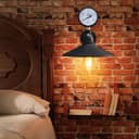 Industrial Water Pipe Wall Light with Pressure Gauge M0164