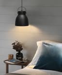 Modern Retro Pendant Light Black Metal Lamp Shade Scone M0149