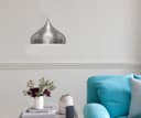 Modern Ceiling Nickel Polished Chrome Pendant Light M0181