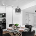 Modern Vintage Glass Grey Pendant Light M0202