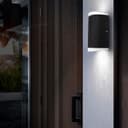 Modern 6W LED Double Outdoor Wall Light Black Cool White ZLC321CW