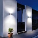 Modern LED Outdoor Wall Light Stainless Steel Cool White ZLC332CW