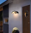 Modern Curved 7W LED Outdoor Wall Light Warm White ZLC338WW