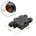 3 Way Waterproof IP68 Junction Box Push Clip WB3W