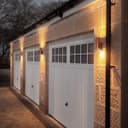 PIR Double Outdoor Wall Light Copper Finish with Movement Sensor IP44 ZLC342CSEN