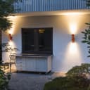 Outdoor Double Wall Light Dusk Till Dawn Sensor Copper IP65 ZLC341CDTD