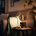 4w Vintage LED G95 Bulb E27 Spiral Filament Smoke Grey
