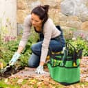 Garden Tool Bag Heavy Duty 8 Pocket Organizer Gardening Hand Tool Storage GTB03