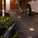 Outdoor Ground Walkover Light Square Stainless Steel Finish IP67 GL11
