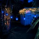 6W LED BLUE Light Bulb B22 Bayonet BC Glass A60