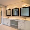 Opaque 3 Mini Globe Bathroom Mirror Light with Pull Cord IP44 H3053