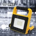 10W LED Rechargeable Work Light Portable Flood Light IP65 6000K Cool White PF10W