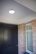 18w LED Flushlight Round Surface Mount with Microwave Sensor remote controlled