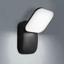 Modern 12W LED Black Outdoor Wall Light  Adjustable Cool White ZLC354BCW