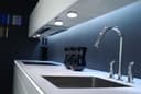 3w LED GX53 Under Cabinet Round Light Fitting Replaceable Bulb Cool White