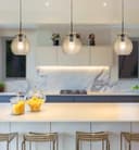 Modern Clear Glass Globe Ceiling Pendant Light Ball Lamp Shade H3132