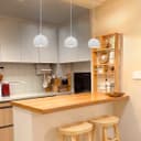Ceramic Ceiling Pendant Light White Paintable Gypsum Groove Pattern