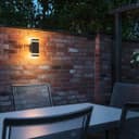 Outdoor Dusk Till Dawn Wall Light Up Down IP44 Anthracite Black Automatic Sensor ZLC374DTD 