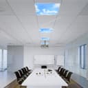 Dimmable 40w Sky With Sun LED Recessed Ceiling Panel 600 X 600 Cloud Scene With Dimmable Transformer