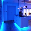 LED Tape Strip Light Continuous COB Illumination 10 Metres 24V Blue with Driver 10COBSLB