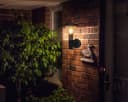 Outdoor Garden Black Finish Stainless Steel Security Wall Light IP44 ZLC049 