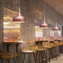 Classic Vintage Copper Dome Pendant Light Orient Ceiling Lamp Shade M0135
