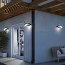 Modern Curved 7W LED Outdoor Wall Light Cool White ZLC339CW