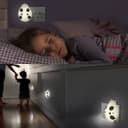 1W LED Night Light with Auto Sensor White Ladybug Plug In Dusk to Dawn A62W