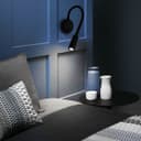 3W LED Adjustable Black Wall Mounted Reading Light with Flexible Arm Cool White 6000K BW04