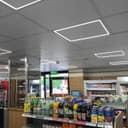 48w Ceiling Edge Lit LED Panel 600 x 600 Recessed Border Frame Light 6500K PHFL48WCW