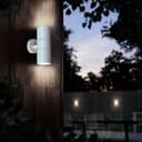 Stainless Steel MATT WHITE Up Down IP65 Outdoor Garden Light ZLC059W