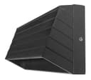 Modern LED Wall Light Down or Up Path Brick Surface Mount Light Matt Black in Warm White ZLC039WW 