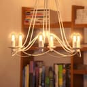 4w Crystal LED Candle Bulb E14 Warm White 